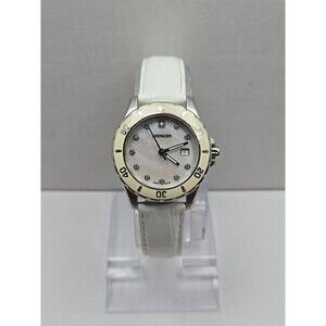Wenger Swiss Made 7038X Ladies MOP Diamond Dial 100M Sapphire Quartz New Battery